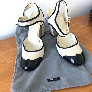 Vintage Miu Miu  Mary Janes